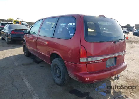 1997 Mercury Villager Gs/Ls/Nautica из США, поврежденный, VIN 4M2DV1114VDJ29529
